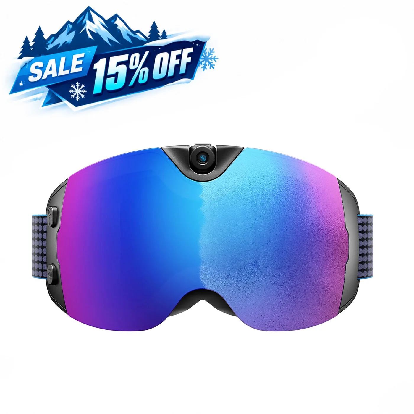 Offizielles Produktbild von OhO Skyshot 4K Camera Ski Goggles